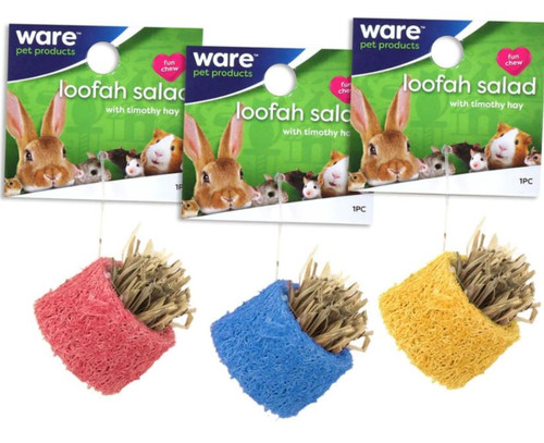 Ware Loofah Salad Small Animal Treat