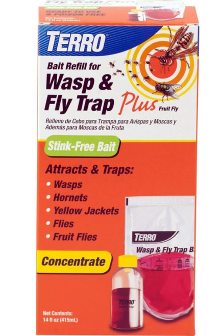 Terro Wasp & Fly Bait Plus Refill