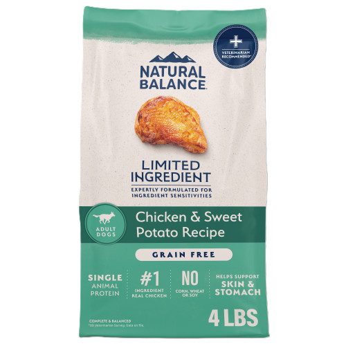 Natural Balance Limited Ingredient Grain Free Dry Dog Food, Chicken & Sweet Potato Recipe