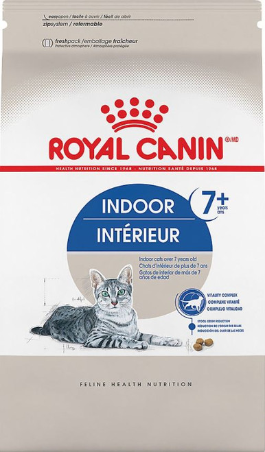 Royal Canin Indoor 7+ Dry Cat Food, 5.5Lb. Bag