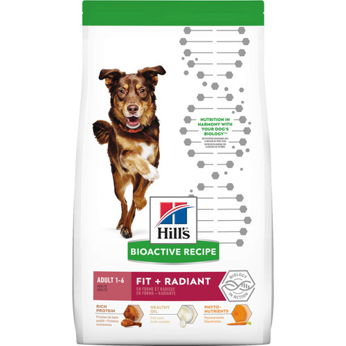 Hill's Science Diet Bioactive Recipe Adult Fit + Radiant Dry Dog Food, 21.5Lb. Bag