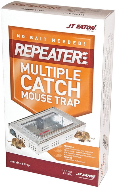 Multi-Catch Mini Metal Mouse Trap ( 12 Pack ) Live Catch
