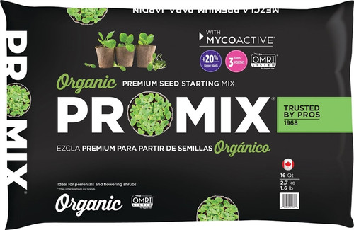 Pro Mix Organic Premium Seed Starting Mix, 16 Qt. Bag