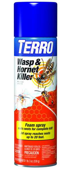 Terro Wasp & Hornet Killer Spray, 19oz. Aerosol Can