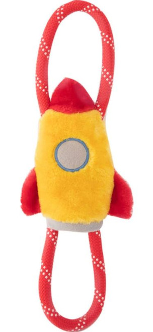 Zippy Paws Spaceship RopeTugz Dog Toy