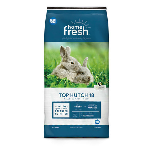 Blue Seal Home Fresh Top Hutch 18 Pellet Rabbit Food, 50Lb. Bag