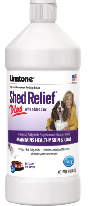 Linatone Shed Relief Plus, 16oz. Bottle
