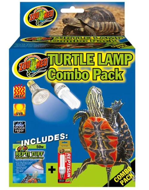 Zoo Med Turtle Lamp Combo Pack, 50 & 30 Watt