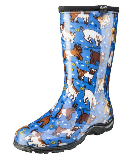 Sloggers Women's Waterproof Garden Boot, Blue