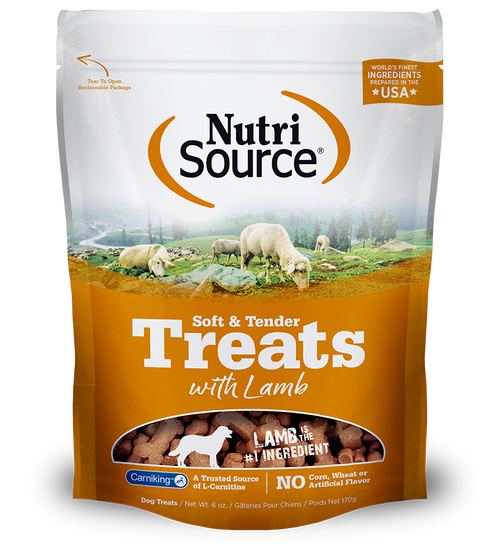 NutriSource Soft & Tender Lamb Dog Treats