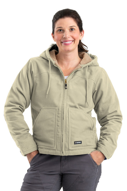 Women's Fleece Lined Duck Canvas Jacket