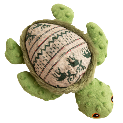 Snugarooz Holly the Turtle Plush Dog Toy 10"