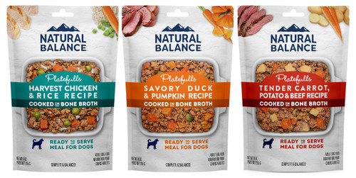 Natural Balance Original Ultra Platefulls Wet Dog Food, 9oz.