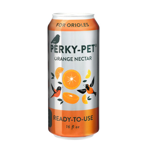 Perky-Pet Ready-To-Use Orange Oriole Nectar Can, 16oz