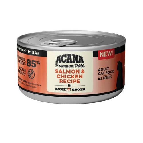 Acana Premium Pate Grain-Free Lamb & Lamb Liver Recipe Cat Food, 3oz