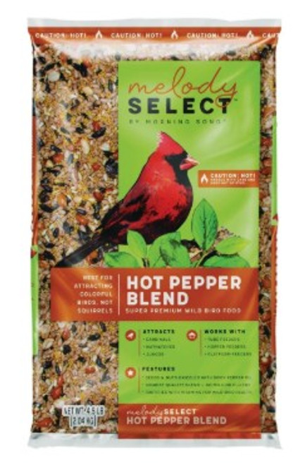 Melody Select Hot Pepper Bird Food 4.5 Lb.