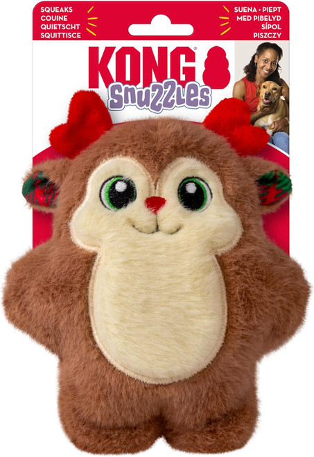 KONG Holiday Snuzzles Reindeer