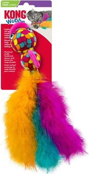 KONG Wubba Fish Cat Toy