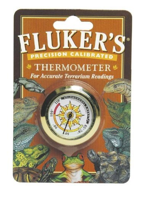 Fluker's Round Thermometer