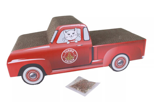 Turbo by Coastal - Red Truck Cat Scratcher Turbo by Coastal - Red Truck Cat Scratcher