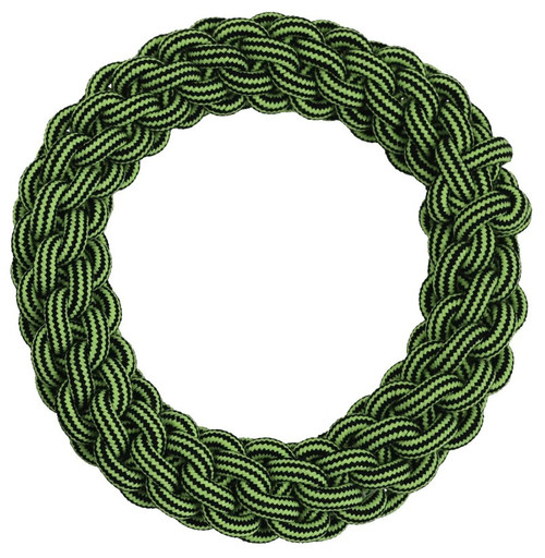 Jolly Pets Jolly Knot 'n Chew Tik Tak Tugzz Rope Ring