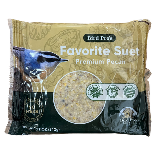 Bird Pro Premium Pecan Suet, 11oz Bird Pro Premium Pecan Suet, 11oz