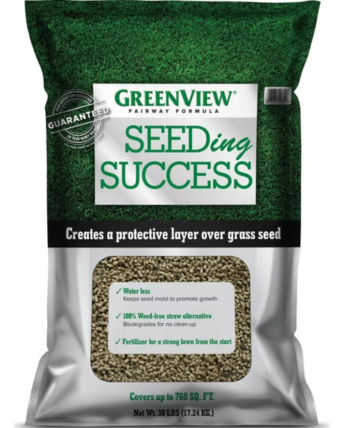 Fairway Formula Seeding Success – Lawn Starter Mulch & Fertilizer, Covers 760 sq ft.