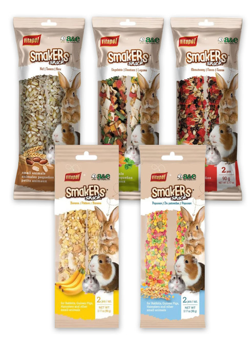 Smakers Small Animal Treat Sticks, 2 pack
