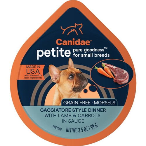 Canidae Pure Petite Grain-Free Cacciatore Style Dinner Dog Food, 3.5 oz