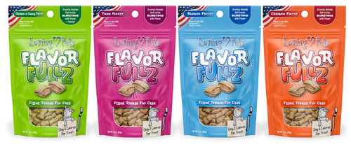 Loving Pets Flavor Fullz Cat Treats, 3oz.