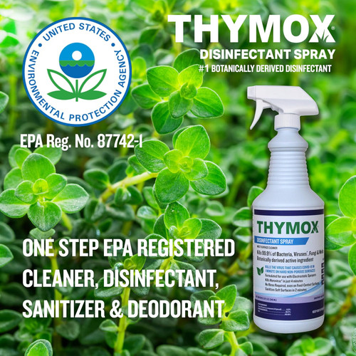 Thymox Botanical Disinfectant Spray, 1qt.