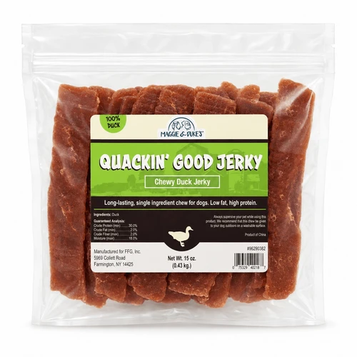 Maggie & Duke's Quackin' Good Jerky Chews 15oz