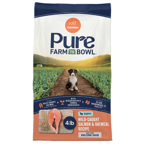 Canidae Pure Farm To Bowl Puppy Wild-Caught Salmon & Oatmeal