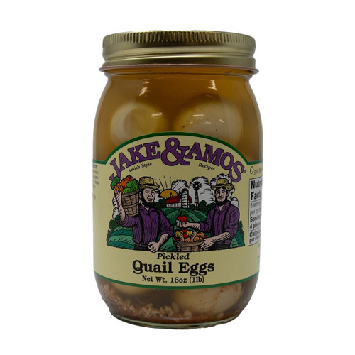 Jake and Amos Quail Eggs, 16oz.