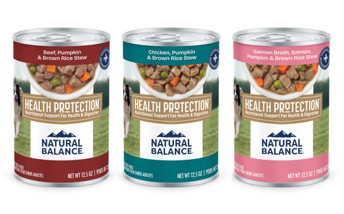 Natural Balance Health Protection Wet Dog Food, 12.5oz.