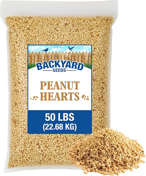 Backyard Seeds Peanut Hearts 50 Pounds