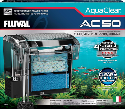 Fluval AC50 Power Filter, 20-50 Gallon