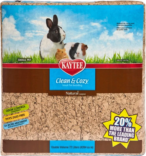 Clean & Cozy Small Pet Bedding, 72 L