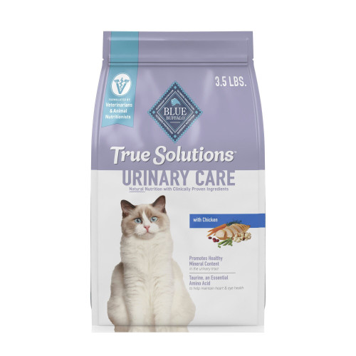 Blue Buffalo True Solutions Urinary Care Adult Cat Food, 3.5 lb