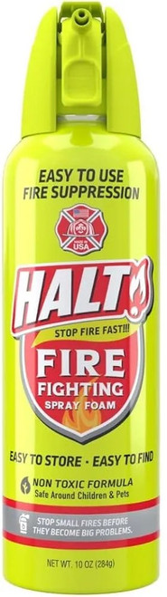 Halt Fire Suppressant Spray, 10 oz