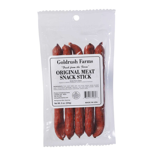 Goldrush Farms Original Meat Snack Sticks, 8 oz