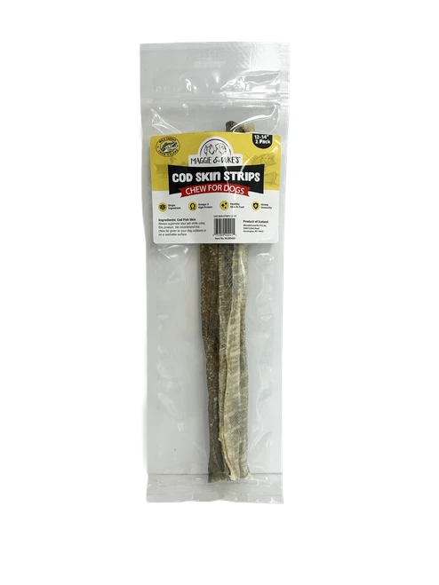 Maggie and Duke's Cod Skin Strips 12-14