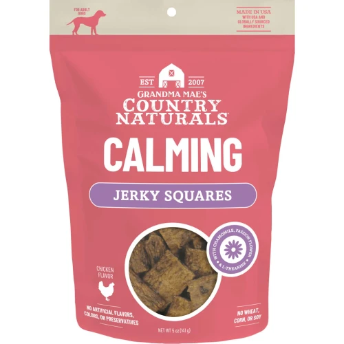 Country Naturals Jerky Squares for Dogs, Chicken, 5 oz