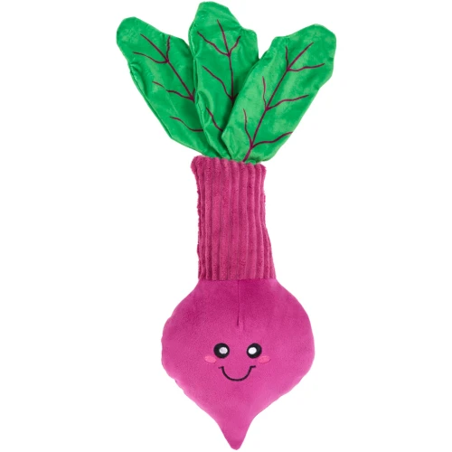 ZippyPaws Jigglerz Beet Dog Toy, XL