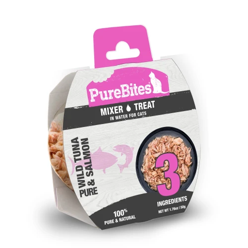 PureBites Tuna & Salmon Mixers, 1.76 oz, 12 pack