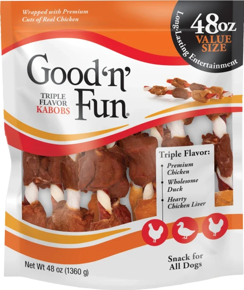 Good 'N' Fun Triple Flavor Kabob, 48 oz