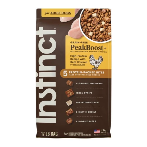 Instinct PeakBoost High Protein Chicken Dry Dog Food, 17 lb
