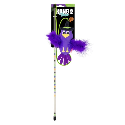 KONG Halloween Teaser Crow Cat Toy