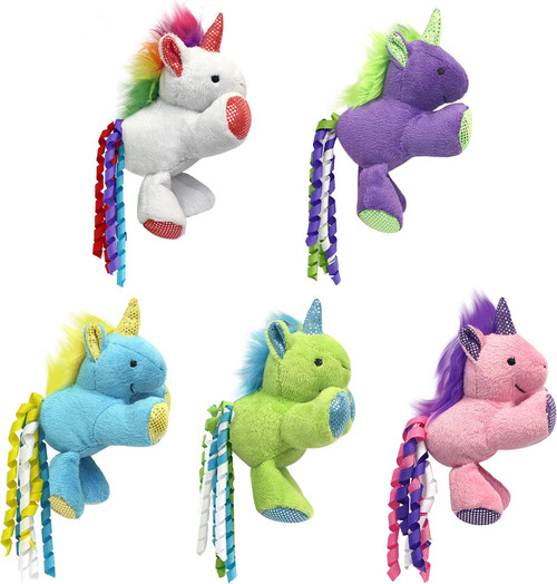Multipet Unicorn with Catnip Cat Toy, 4 in.