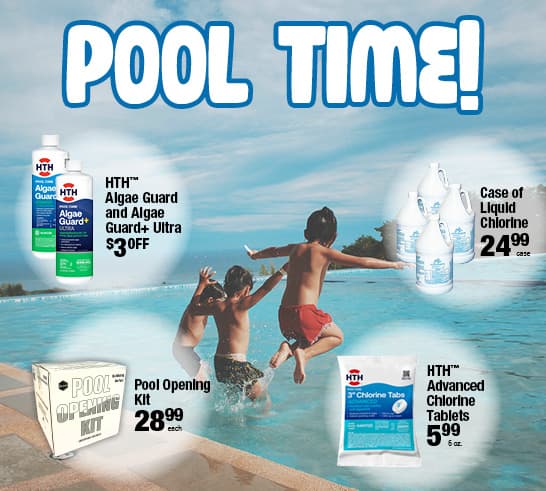 Pool Time Banner